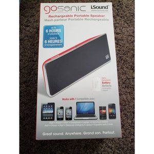 Go Sonic Rechargeable portable speaker